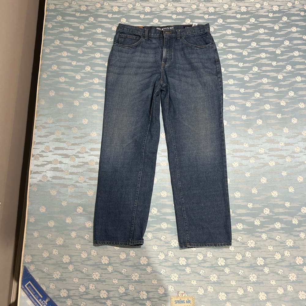 Chaps, blue jeans